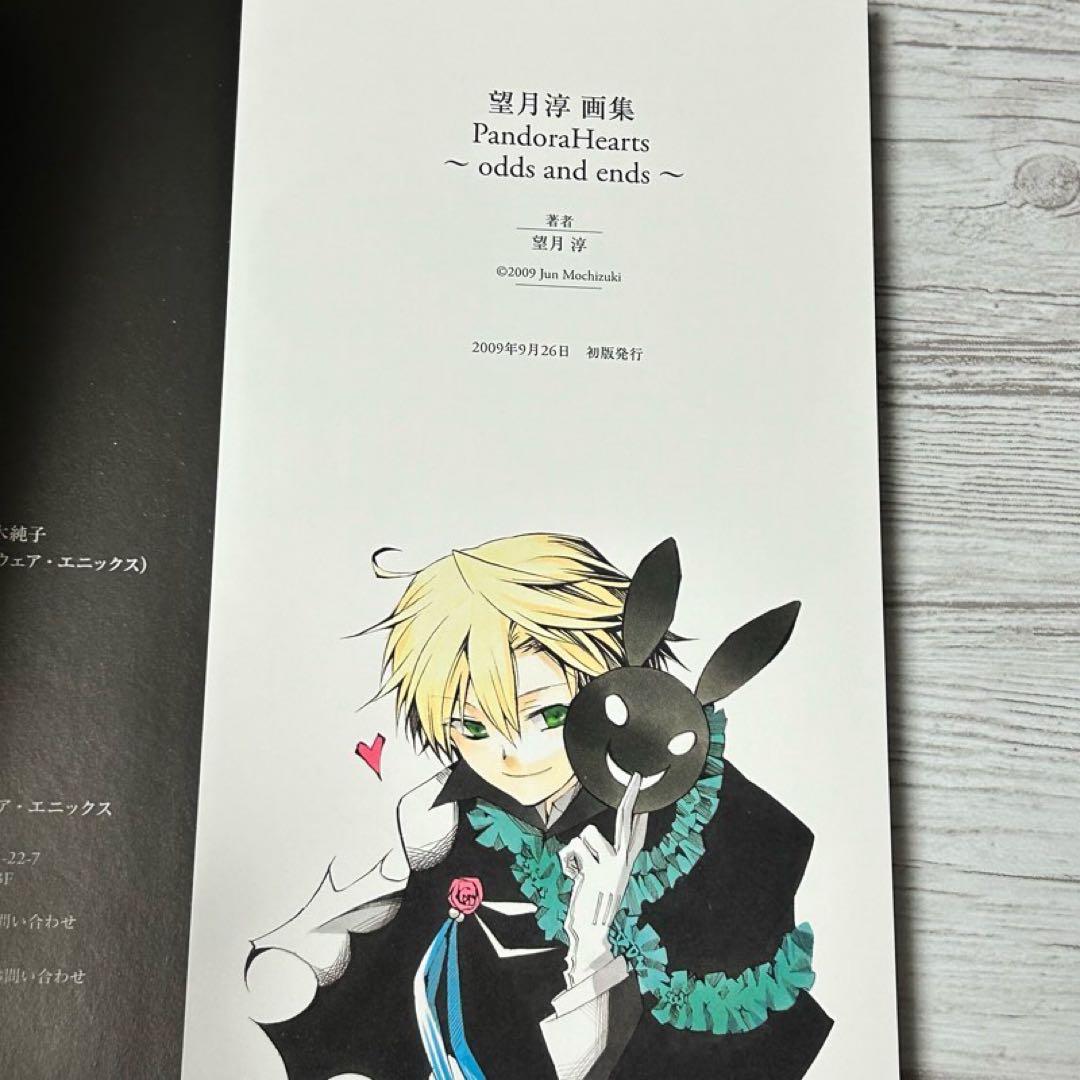 メルカリ便】 初版・特典付❣️ 望月 淳 画集 パンドラハーツ イラスト
