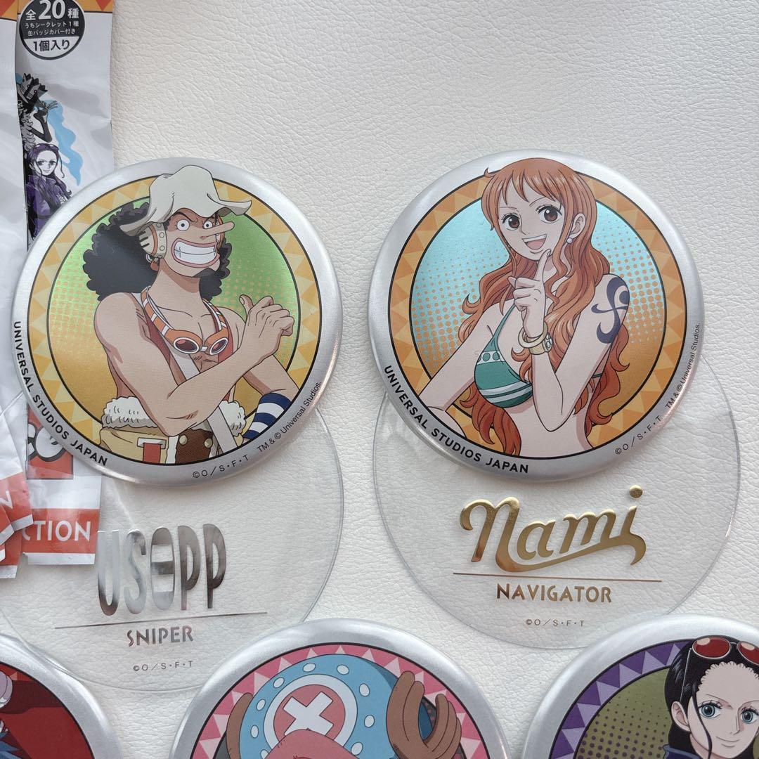 USJ ワンピース プレミアサマー2025 コレクタブル缶バッジ まとめ売り