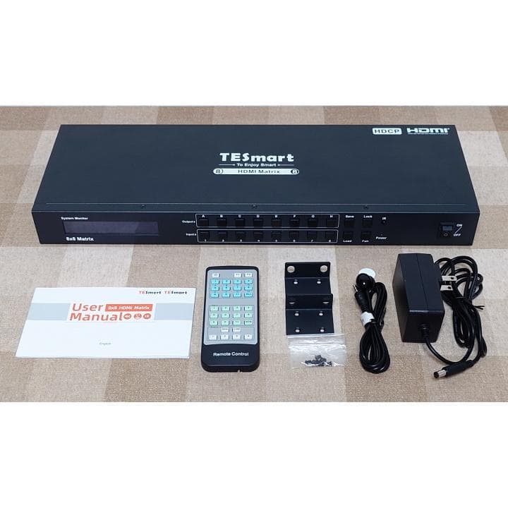 TESmart HDMIマトリックス切替器 8入力8出力 HMA0808A30