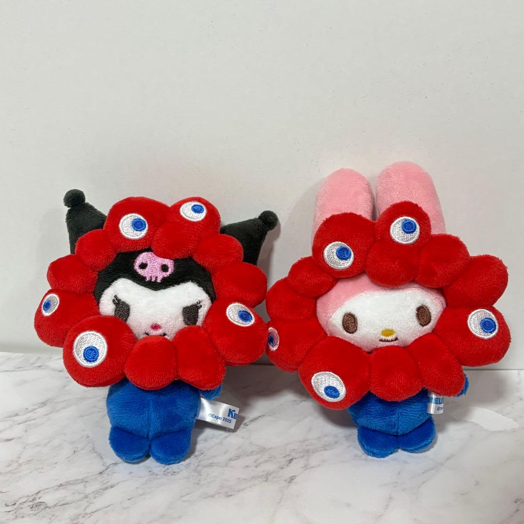 ミャクミャク マイメロディ クロミ セット なりきりぬいぐるみBC