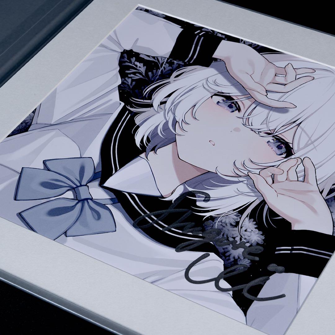 未開封 5周年 しぐれうい ケース入り直筆サイン 5th Annive