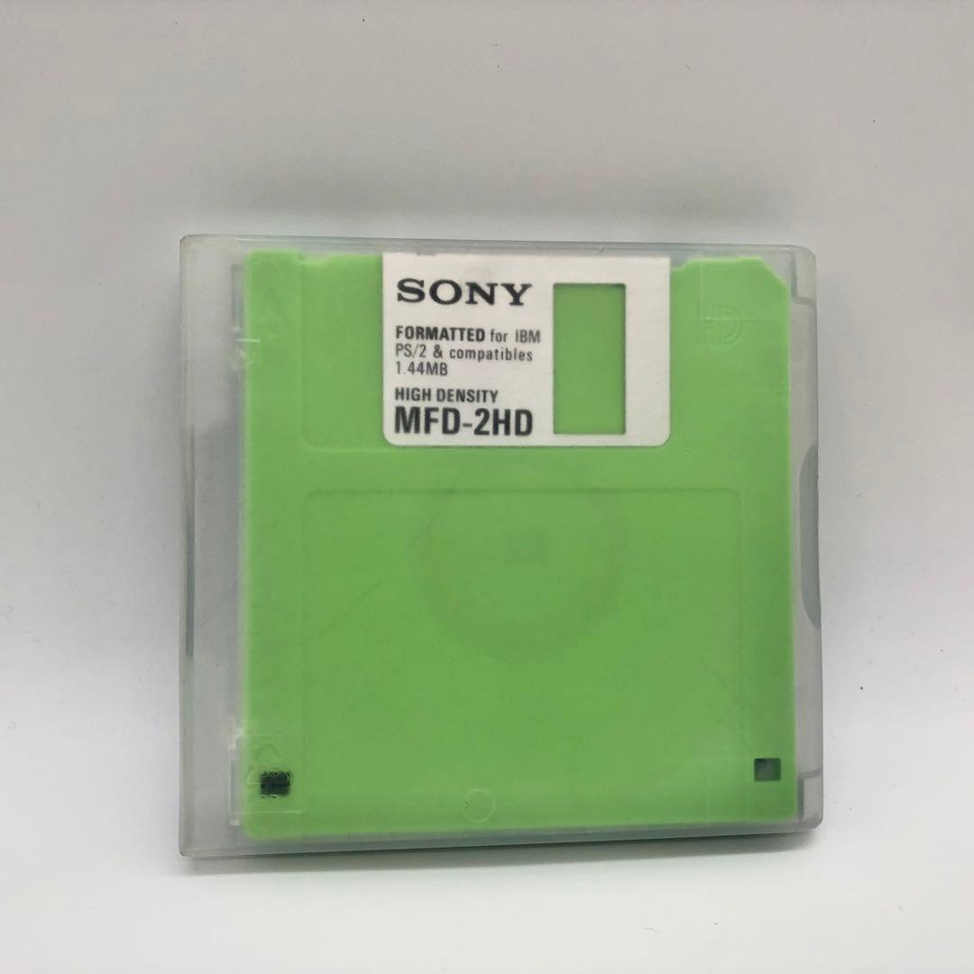 SONY フロッピーディスク MFD-2HD 2枚セット Windows対応 - メルカリ