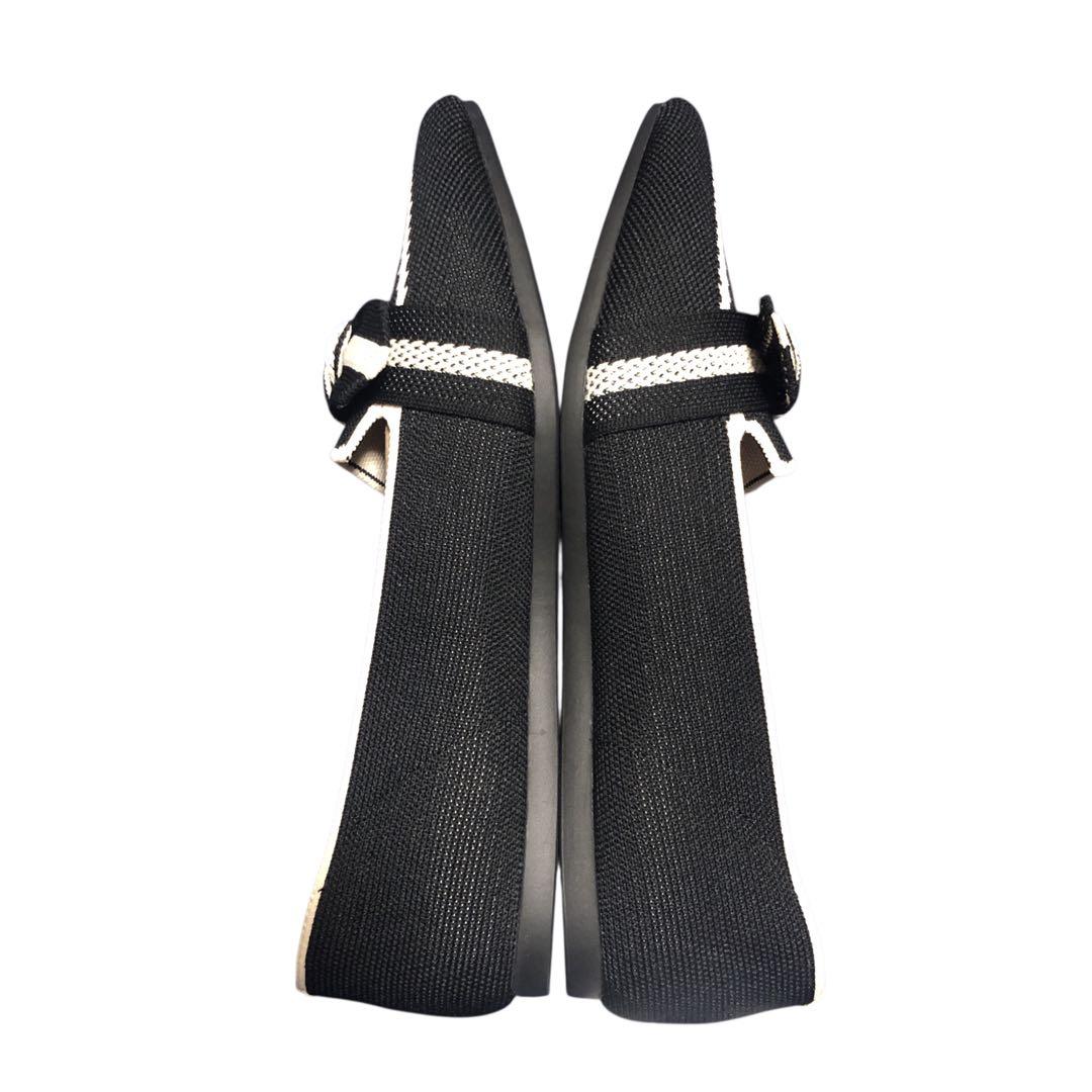 未使用 VIVAIA Michelle ポインテッドトゥ リボン付き 38.5 - メルカリ