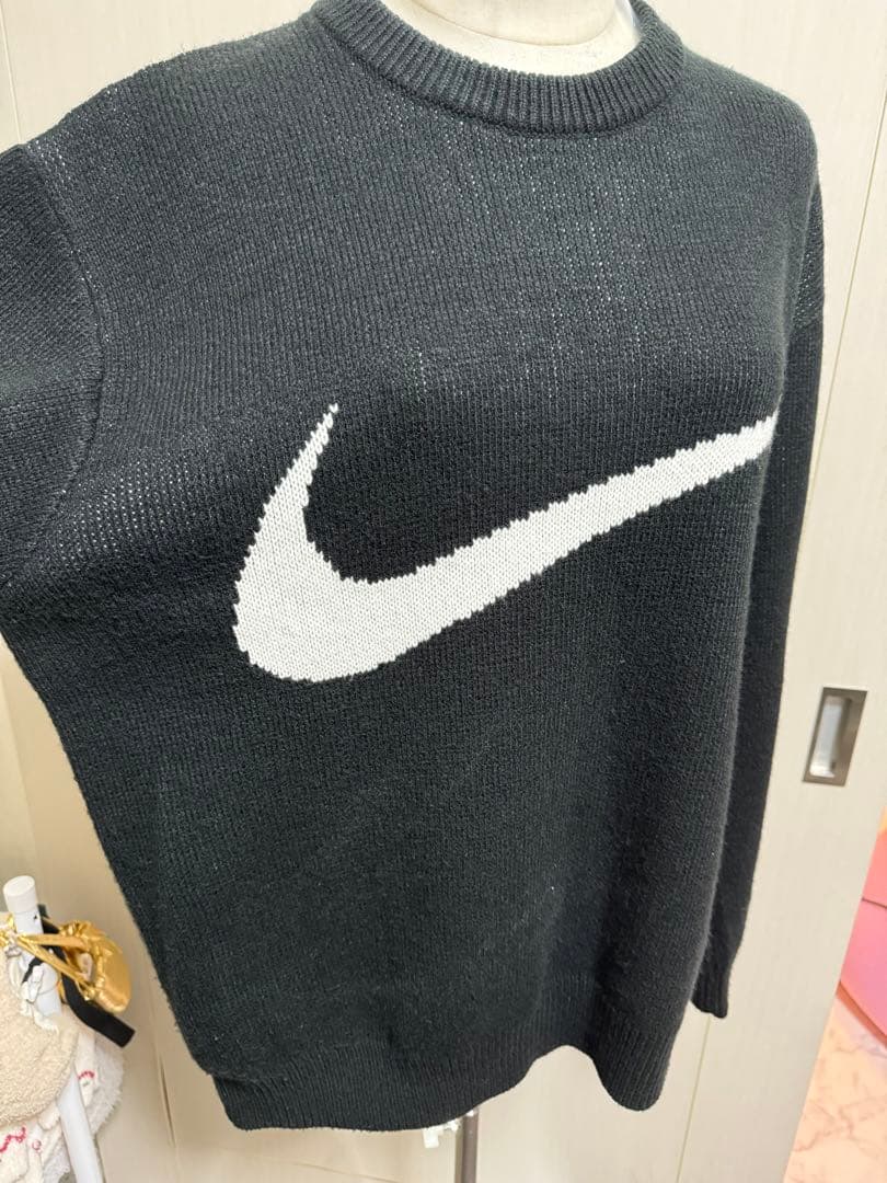 supreme nike swoosh sweater シュプリーム ナイキ L - メルカリ