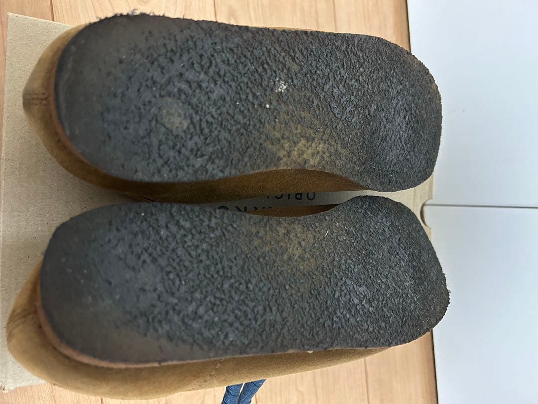 【CLARKS ORGINALS】Wallabee cola 28.0cm