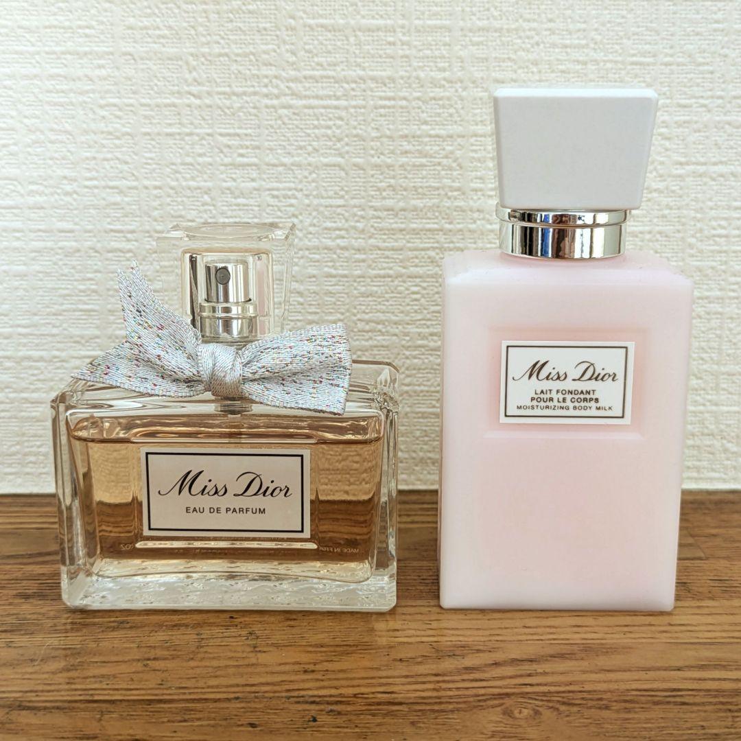 DIOR ミス ディオール オードゥ パルファン 香水 コフレ ボディミルク DIOR】 【新作】ミス ディオール ボディ ミルク 人気製品 - フレグランス