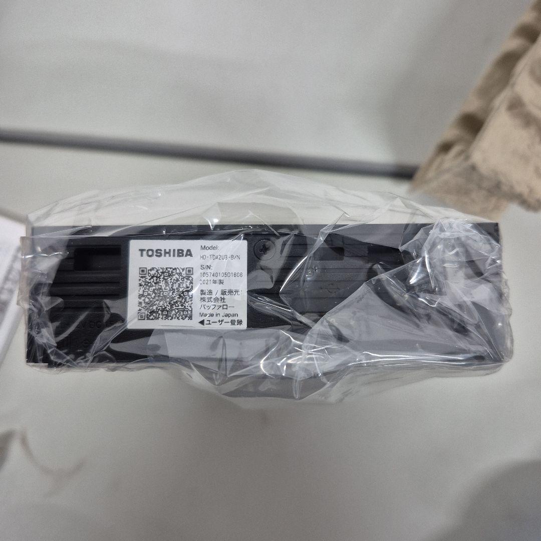 外付けハードディスク・ドライブ M08/02s1401 TOSHIBA Canvio Desktop 2.0TB