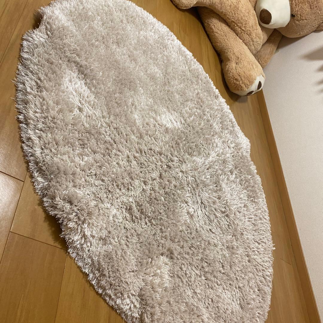 楕円 フランフラン カーペット - メルカリ