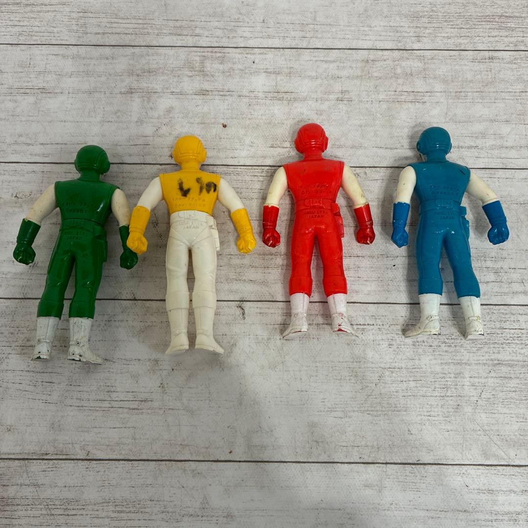 超新星フラッシュマン フラッシュファイブ ソフビ 5体セット - メルカリ