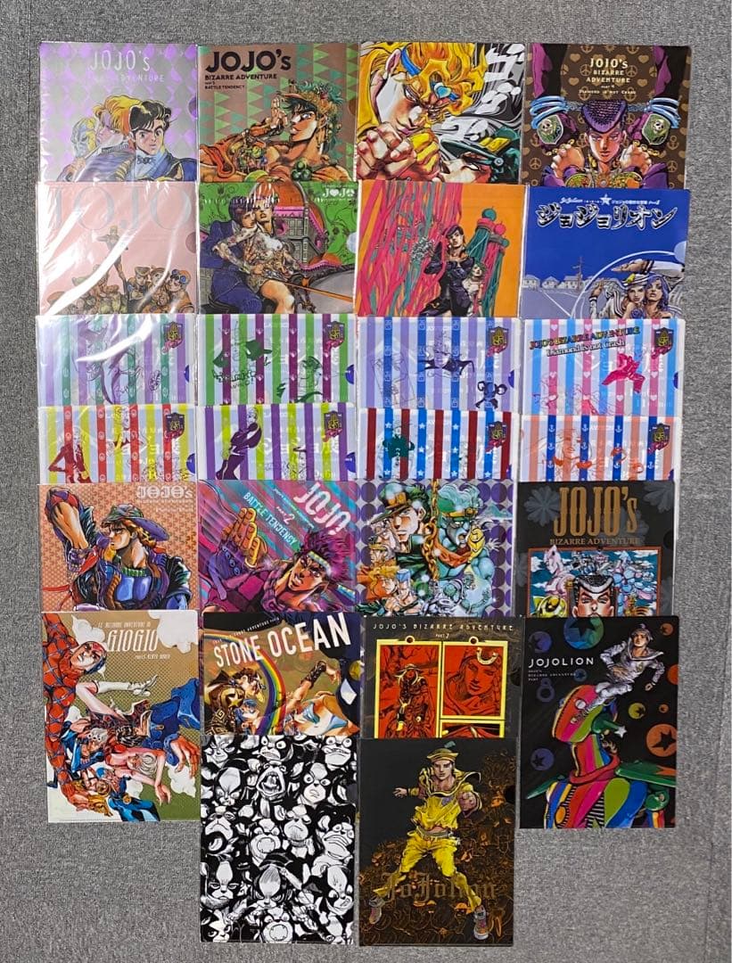 ジョジョの奇妙な冒険 ジョジョ展 荒木飛呂彦原画展 クリアファイル