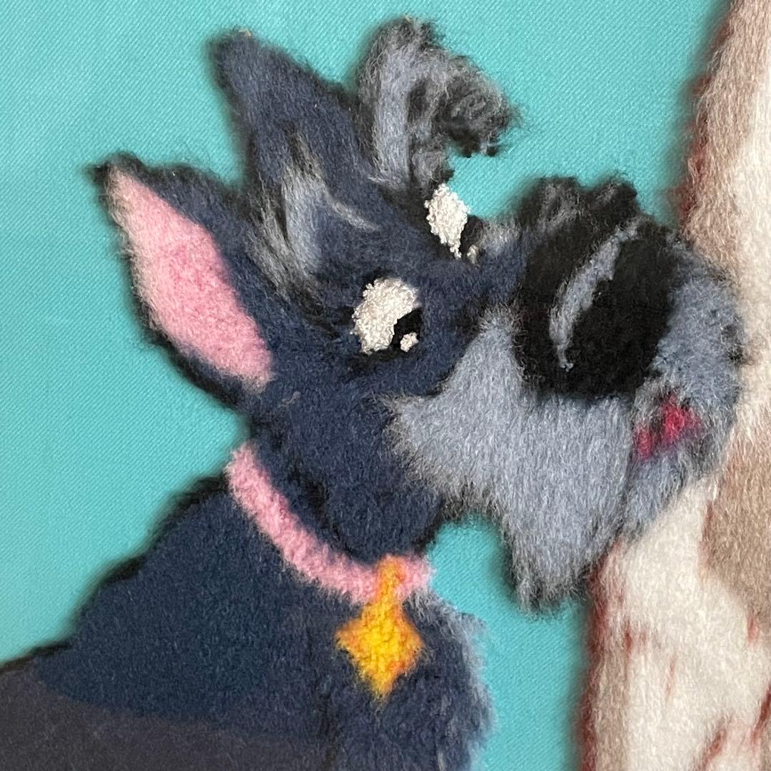 松嶋文化刺繍 激レア ディズニー わんわん物語 シリアルナンバーあり