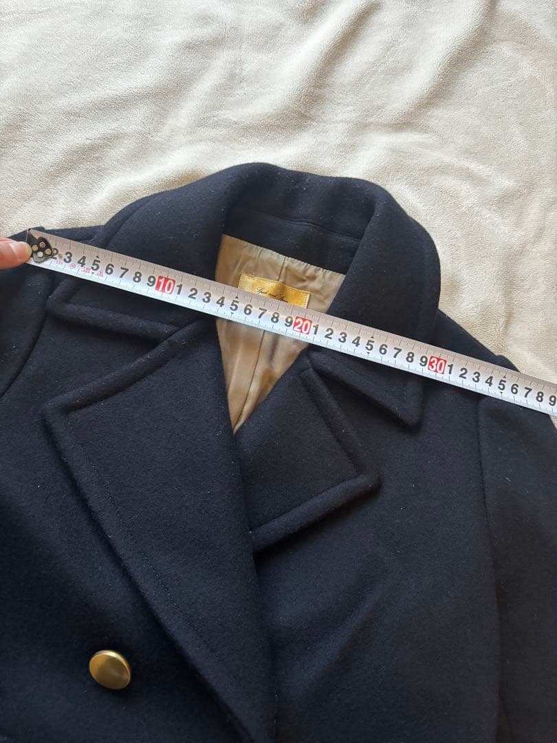 spick&span noble ノーブル Pコート ネイビー 金ボタン 36 - メルカリ