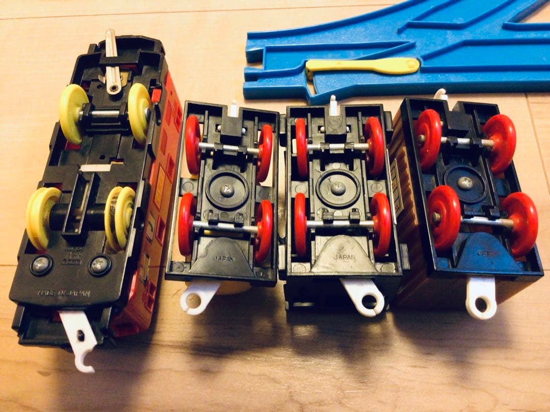 ◉1981年製◉トミー◉プラレール◉電気機関車立体交差セット他◉当時物