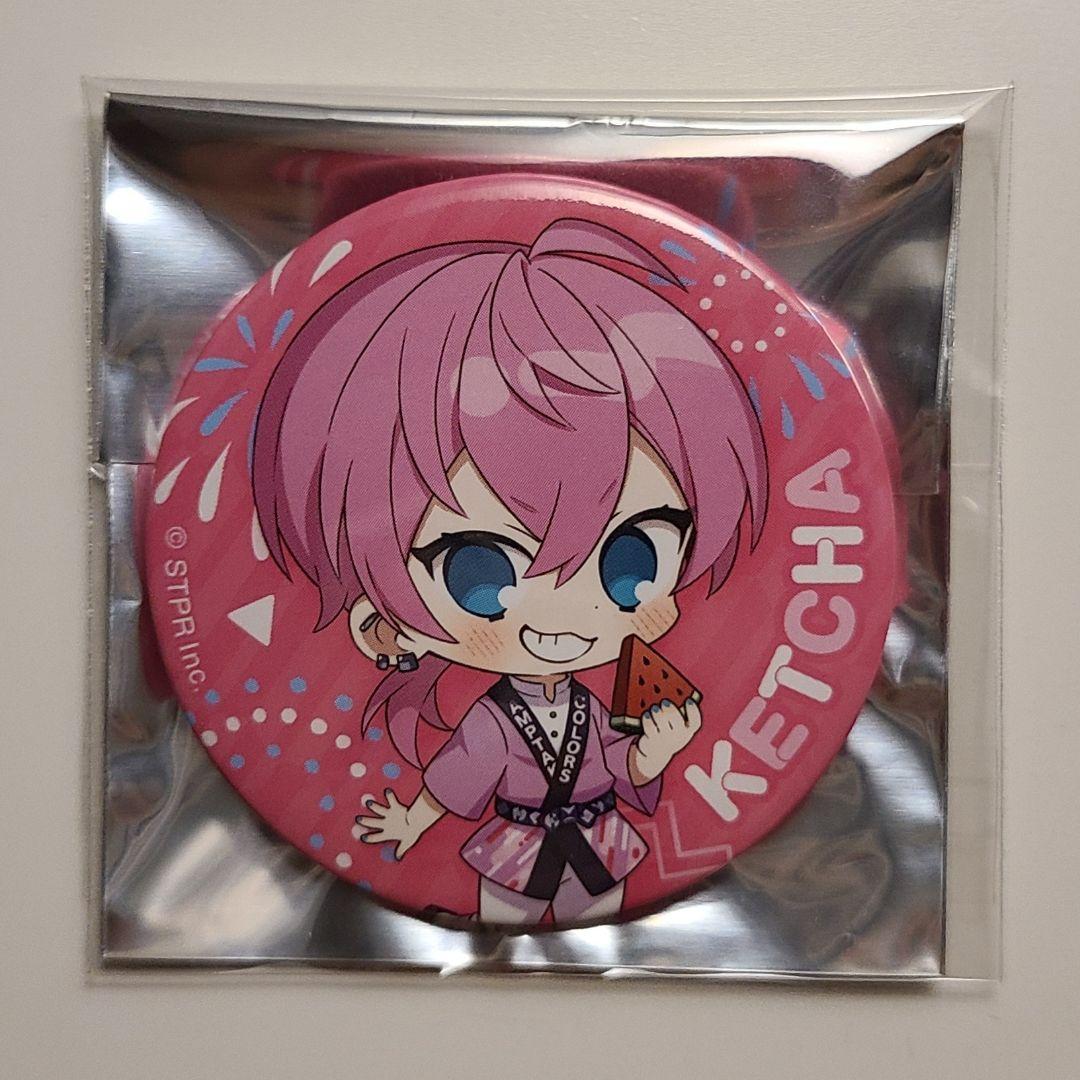 AMPTAKxCOLORS けちゃ 缶バッジ 武道館 夏ビジュ デフォ - メルカリ