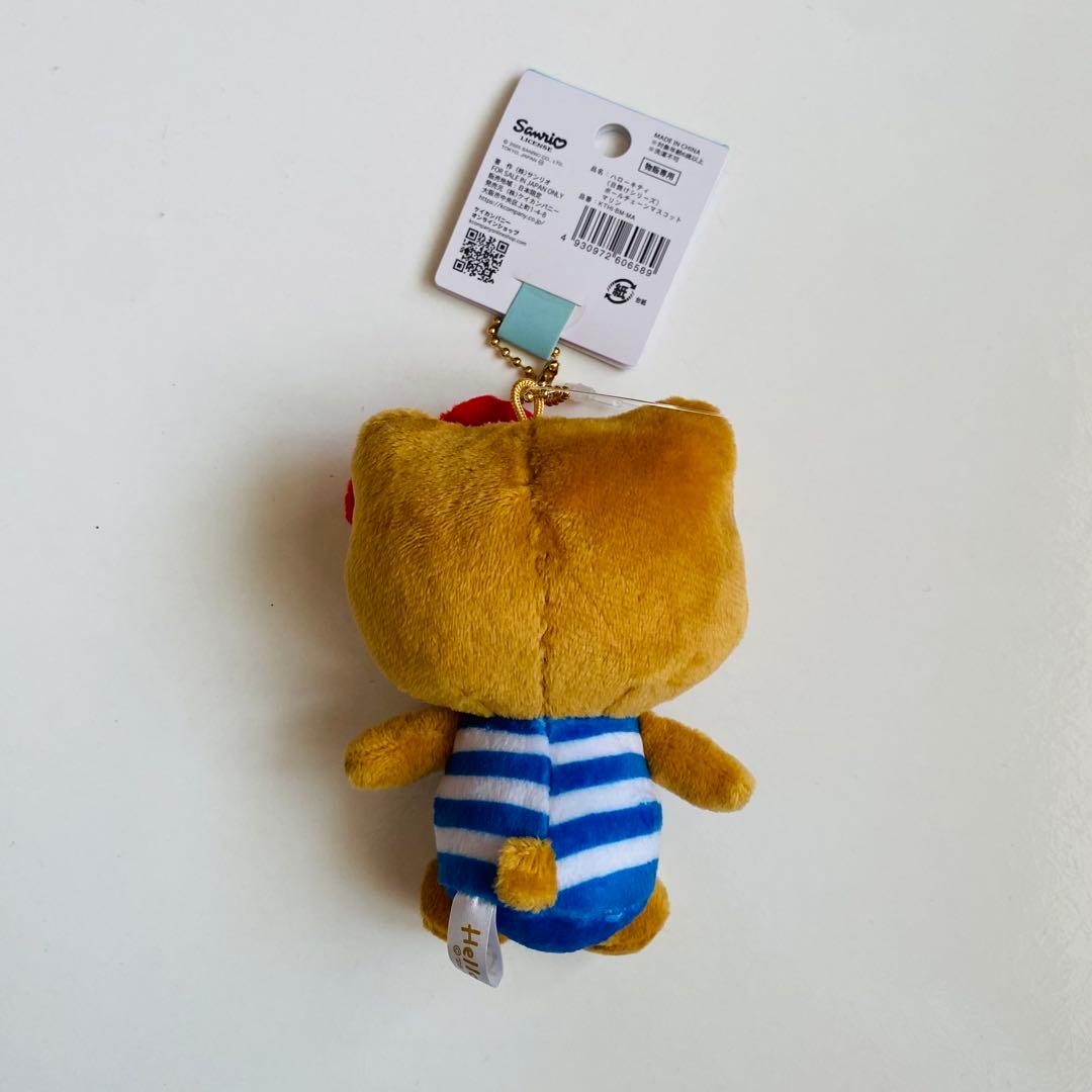 限定 ハローキティ 日焼けキティ ぬいぐるみ キーホルダー マスコット