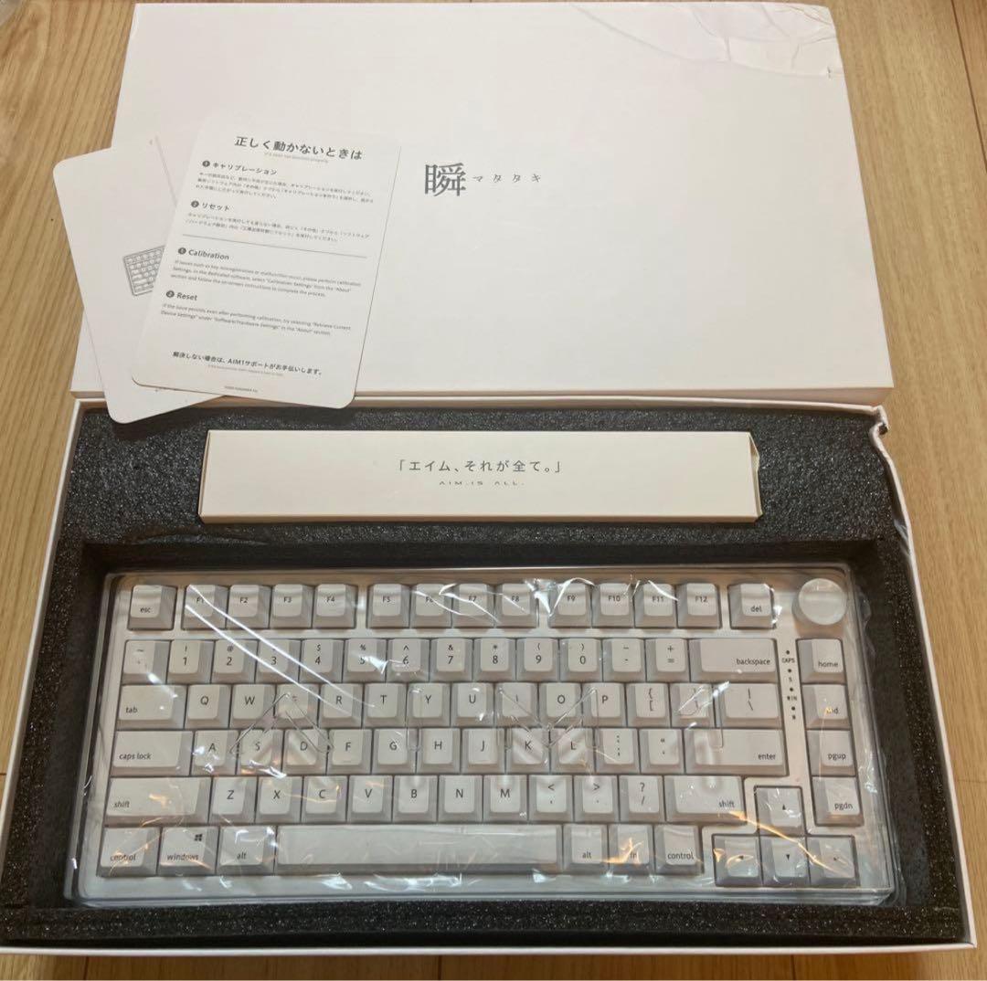 AIM1 瞬　マタタキ RIDDLE x AIM1 瞬 キーボード - MATATAKI | AIM1 公式サイト