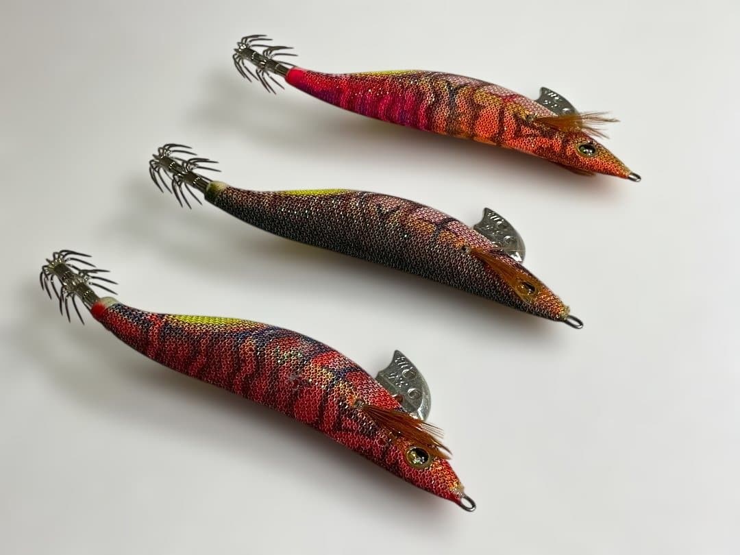 廃盤希少】3.5号 ヤマシタ エギ王JP 3本セット（イセエビ・オレピン他