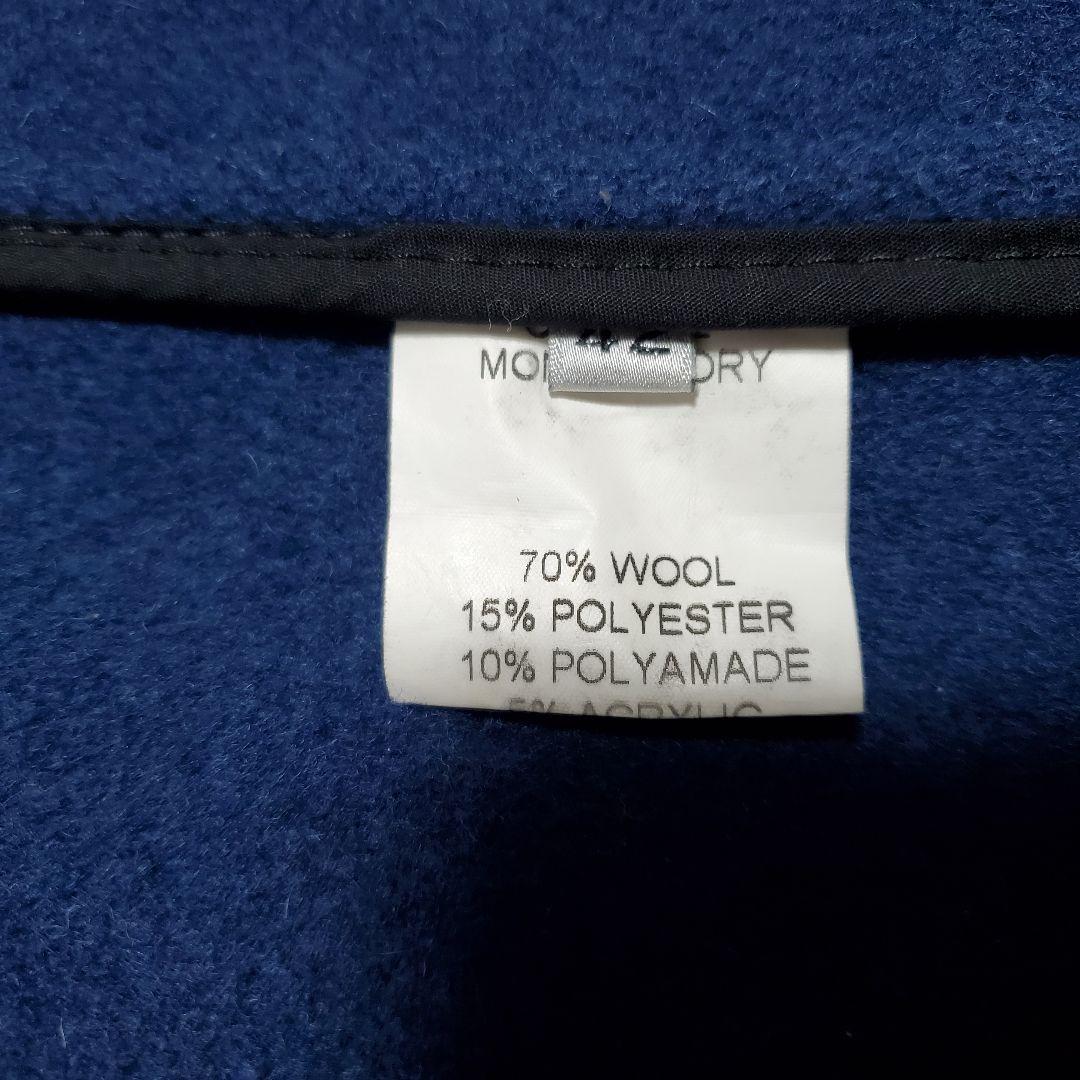 MONTGOMERY ネイビーブルー ダッフルコート チェック 42 しお様 - メルカリ