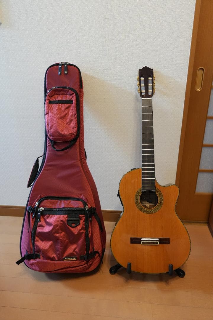 ヤマハ クラシックギター CGX171CCA 美品／中古 ケース付き エレガット