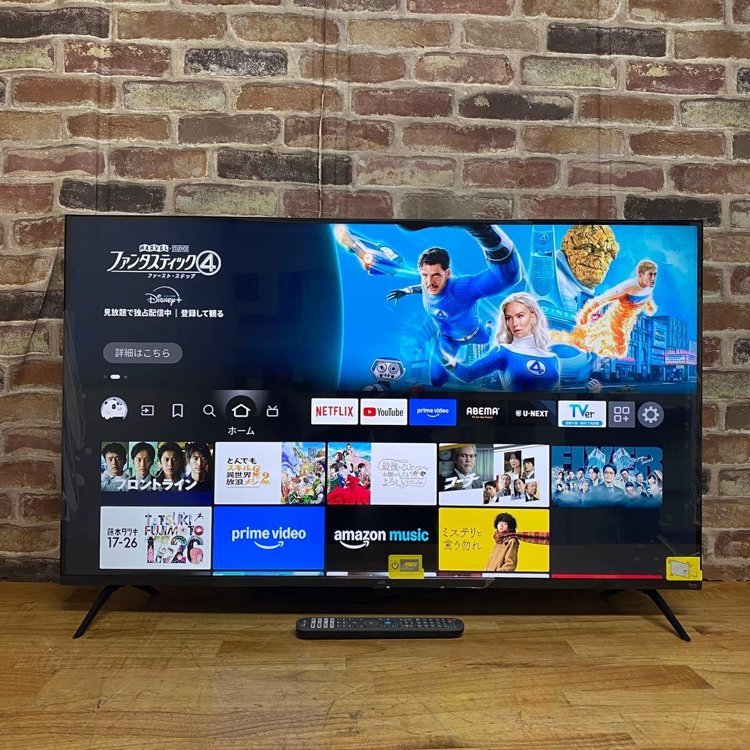 JVC 43V型 4K 液晶テレビ JL-43YS10 fire tv 25年製 - メルカリ