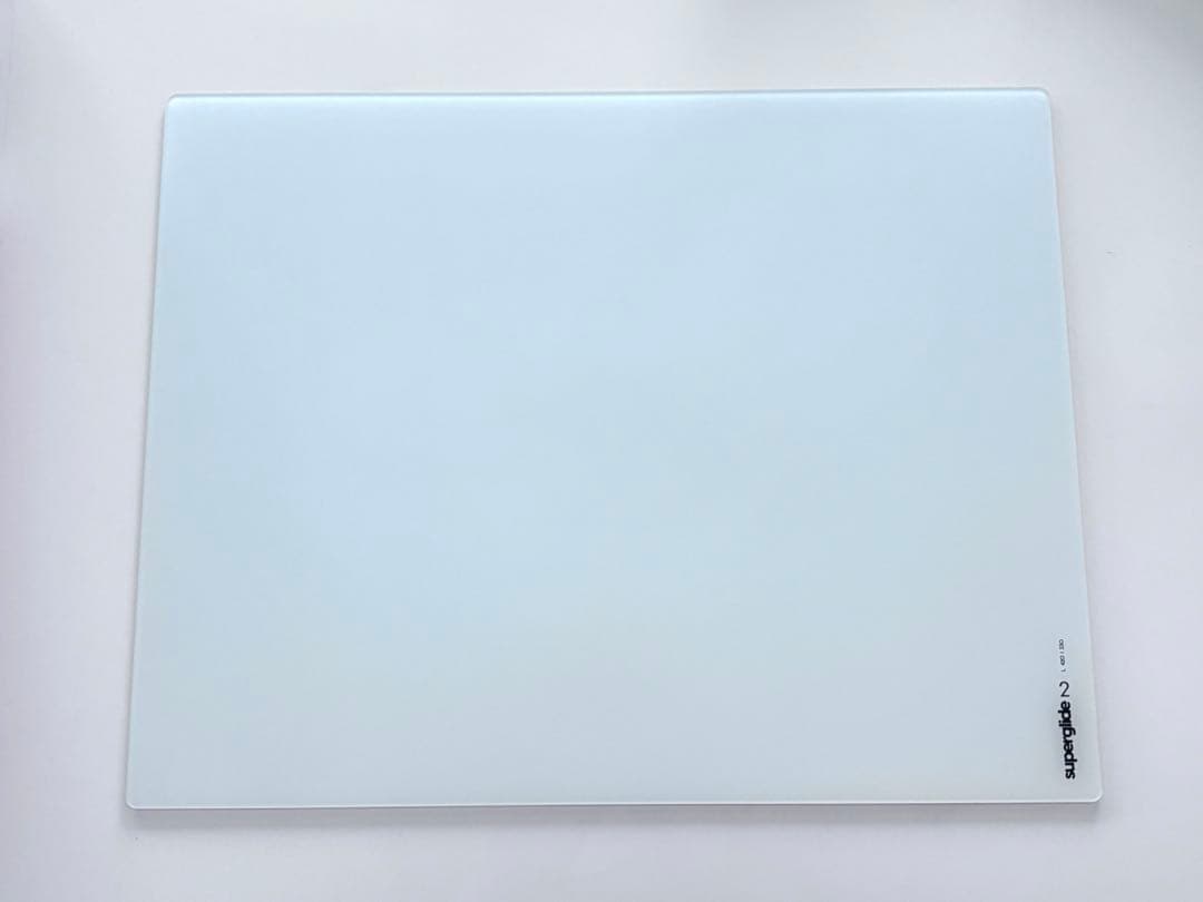 古*の様 pulsarSuperglide 2 ガラスパッド42cm×33cm pulsarSuperglide 2 ガラスパッド42cm×33cm White