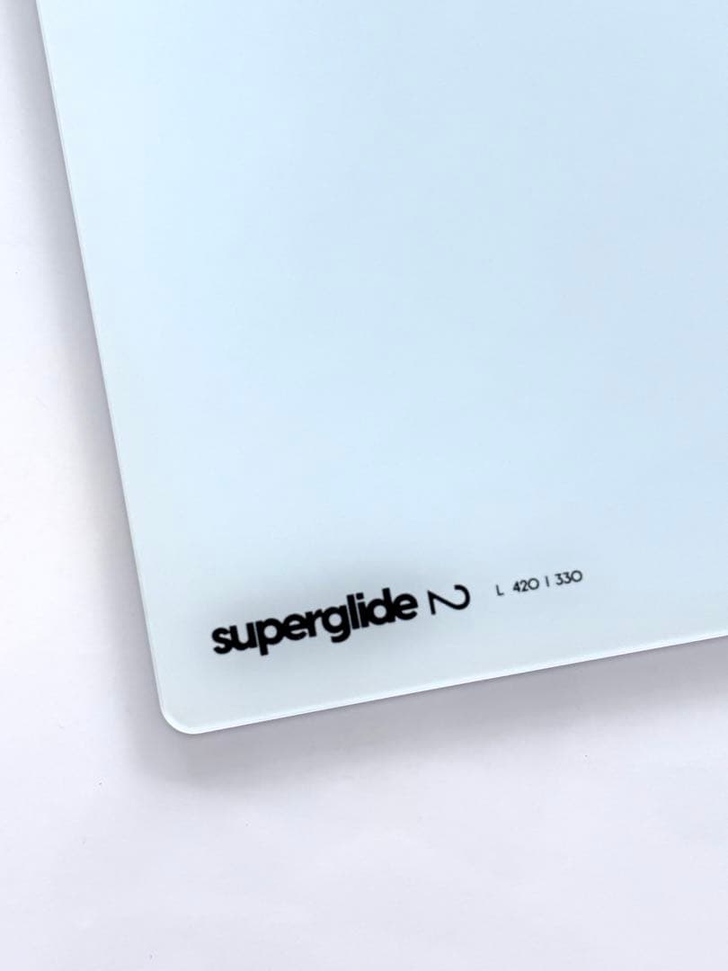 pulsarSuperglide 2 ガラスパッド42cm×33cm White