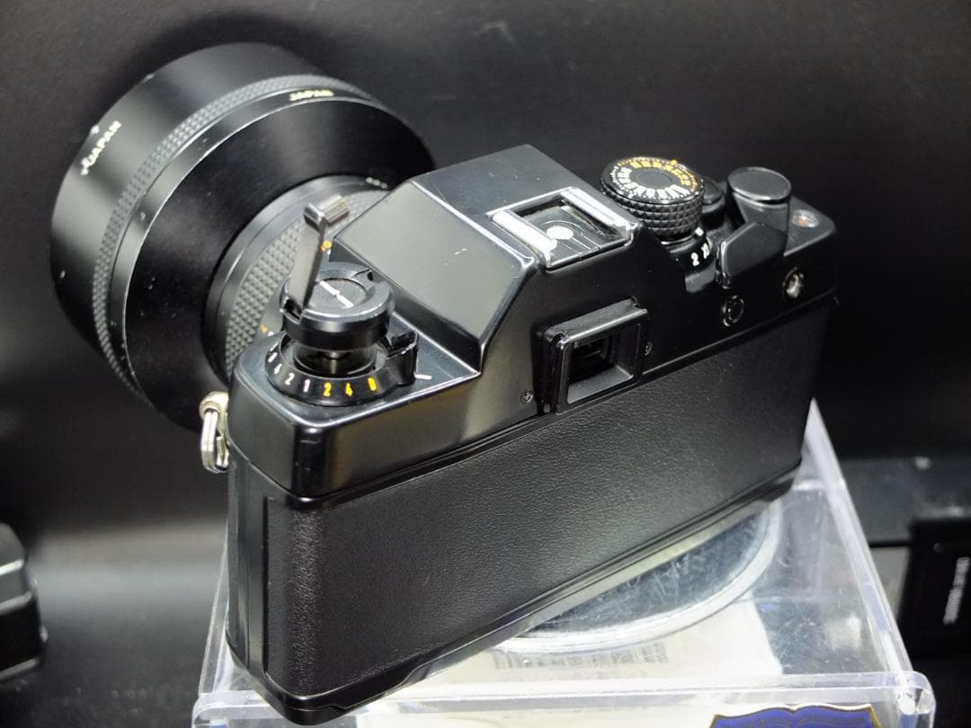 コンタックスRTS／プラナー50mmf1.7純正フード付【実写確認済整備品