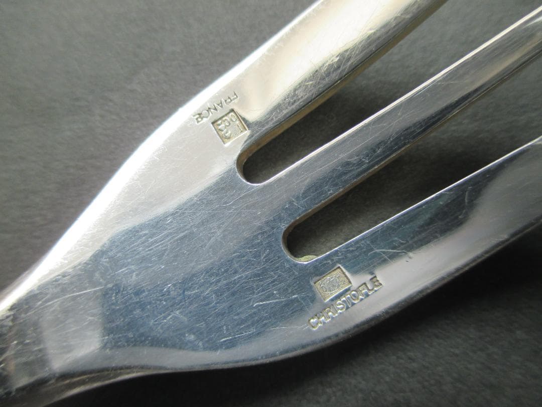 格安！☆仏蘭西高級銀器クリストフルシルバー ケーキフォーク1本