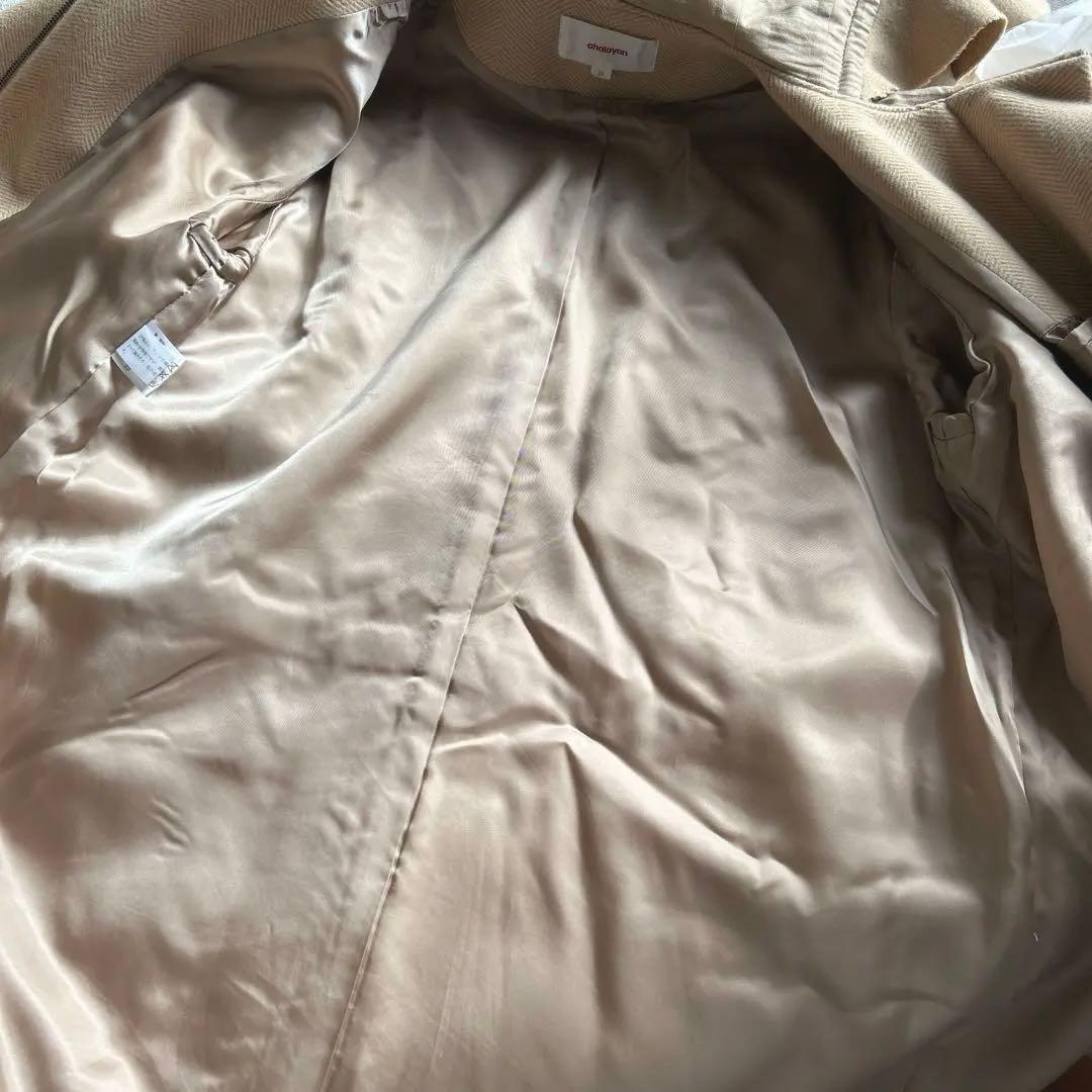 最終値下 chalayanチャラヤン ベージュ変形コート コクーンオーバー