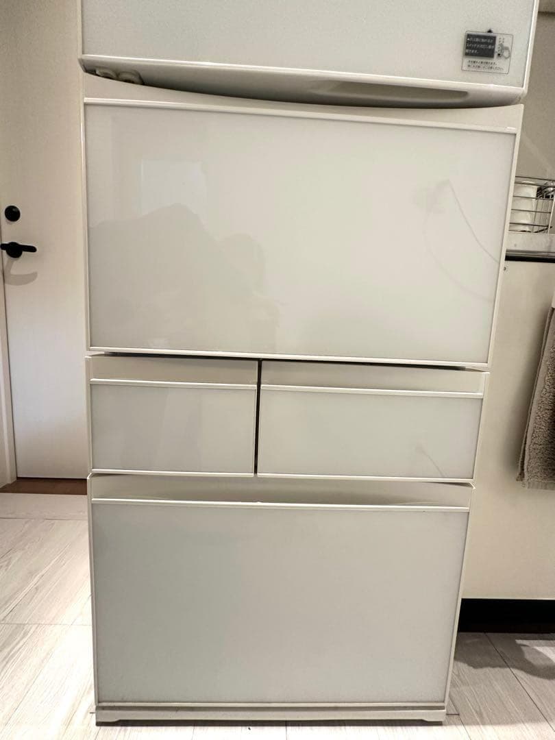 良品】 TOSHIBA GR-H43GXVL(ZW) 冷蔵庫 426L 5ドア - メルカリ