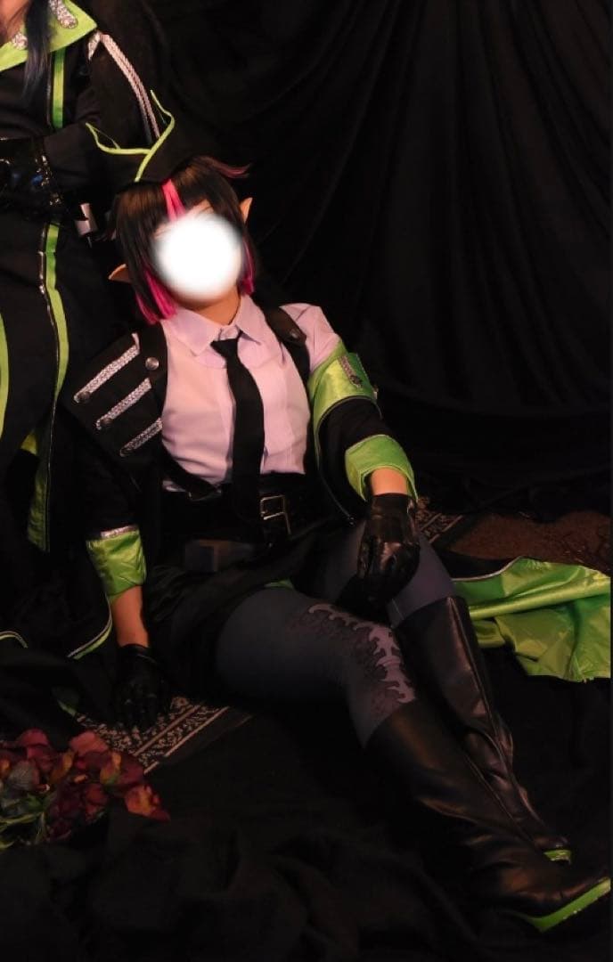 ツイステ リリア 寮服 コスプレ ウィッグ フルセット Dハロ - メルカリ