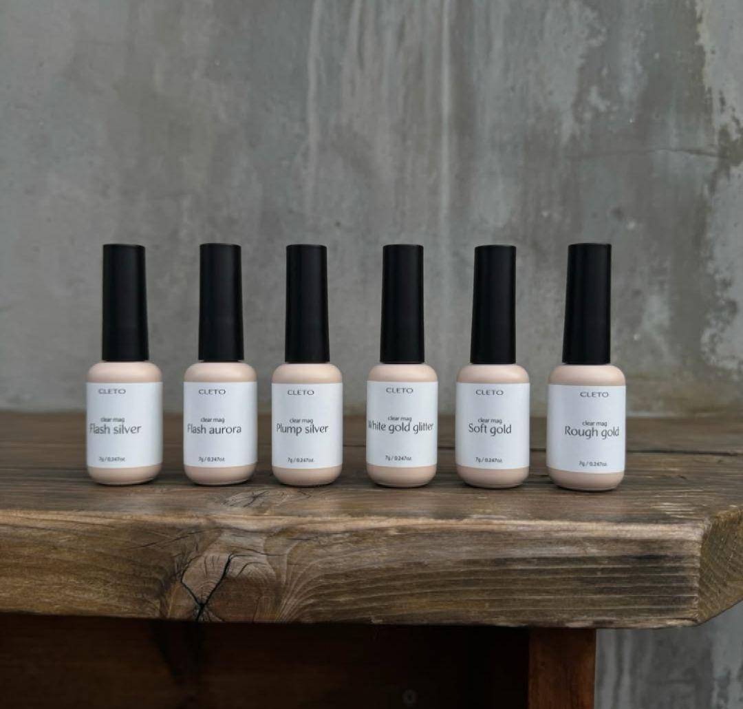 クレト　新色　cleto　クリアマグ 6色セット 楽天市場】CLETO クレト グローマグ 6色セット 7g 01~06 マグネット