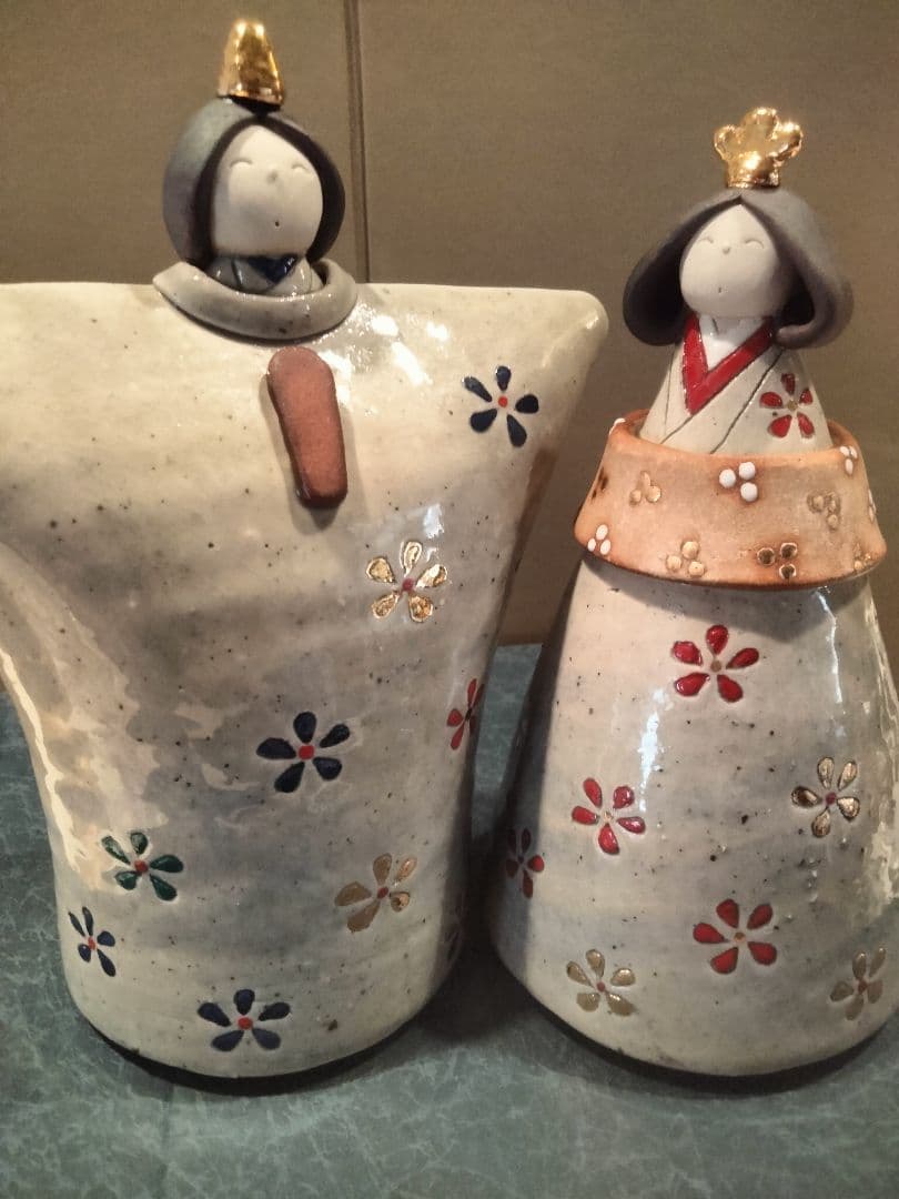 良品（good item） 雛人形（Hina doll） 陶器 作家、西崎和子 - メルカリ