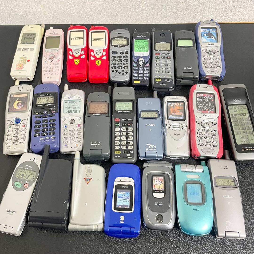 【まとめて25点セット】モックアップ 販売店模型 携帯電話 ガラケー フェラーリ KYOCERA 京セラ モック 携帯 ガラケー 店頭用｜Yahoo!フリマ（旧PayPay