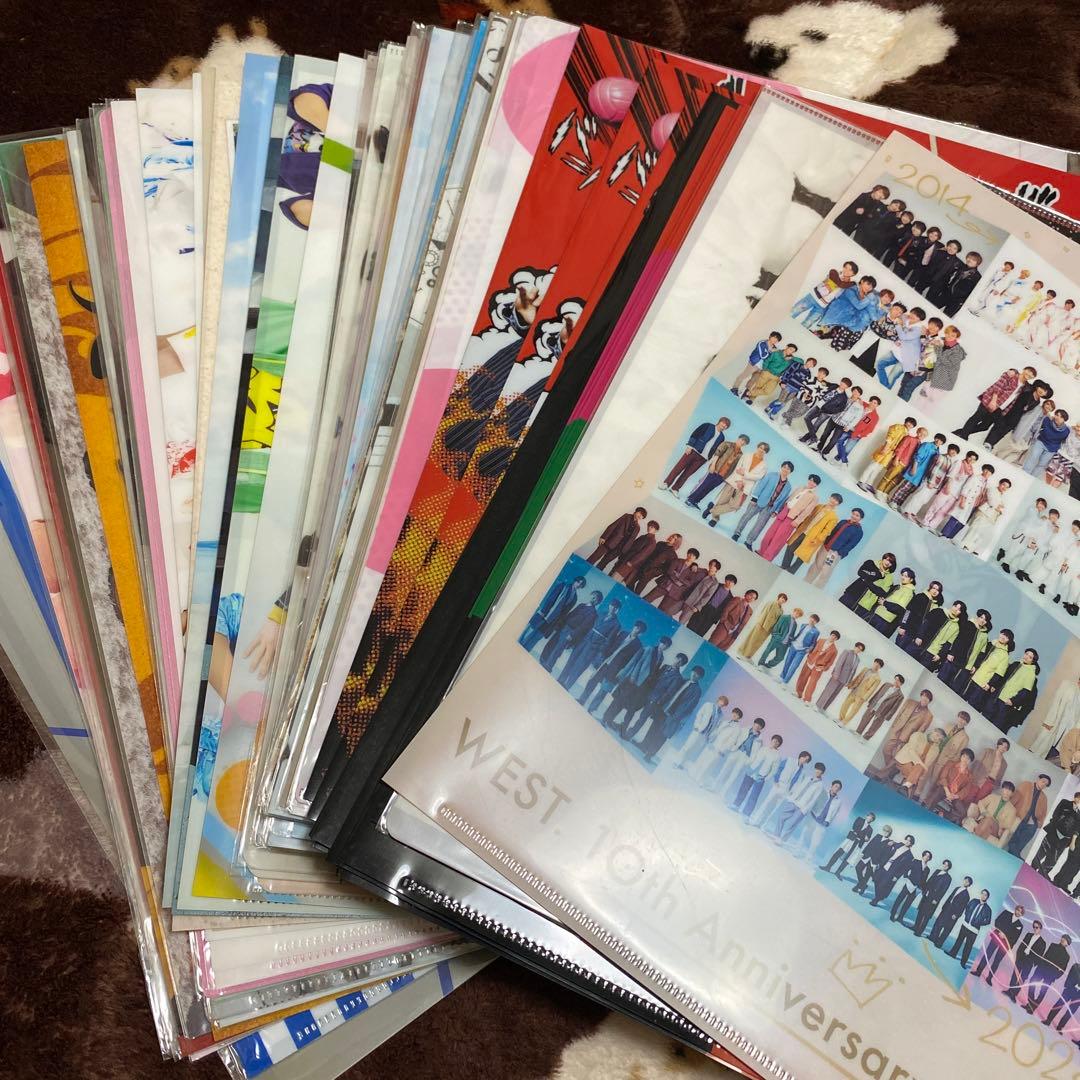 ジャニーズWEST クリアファイル まとめ売り - メルカリ