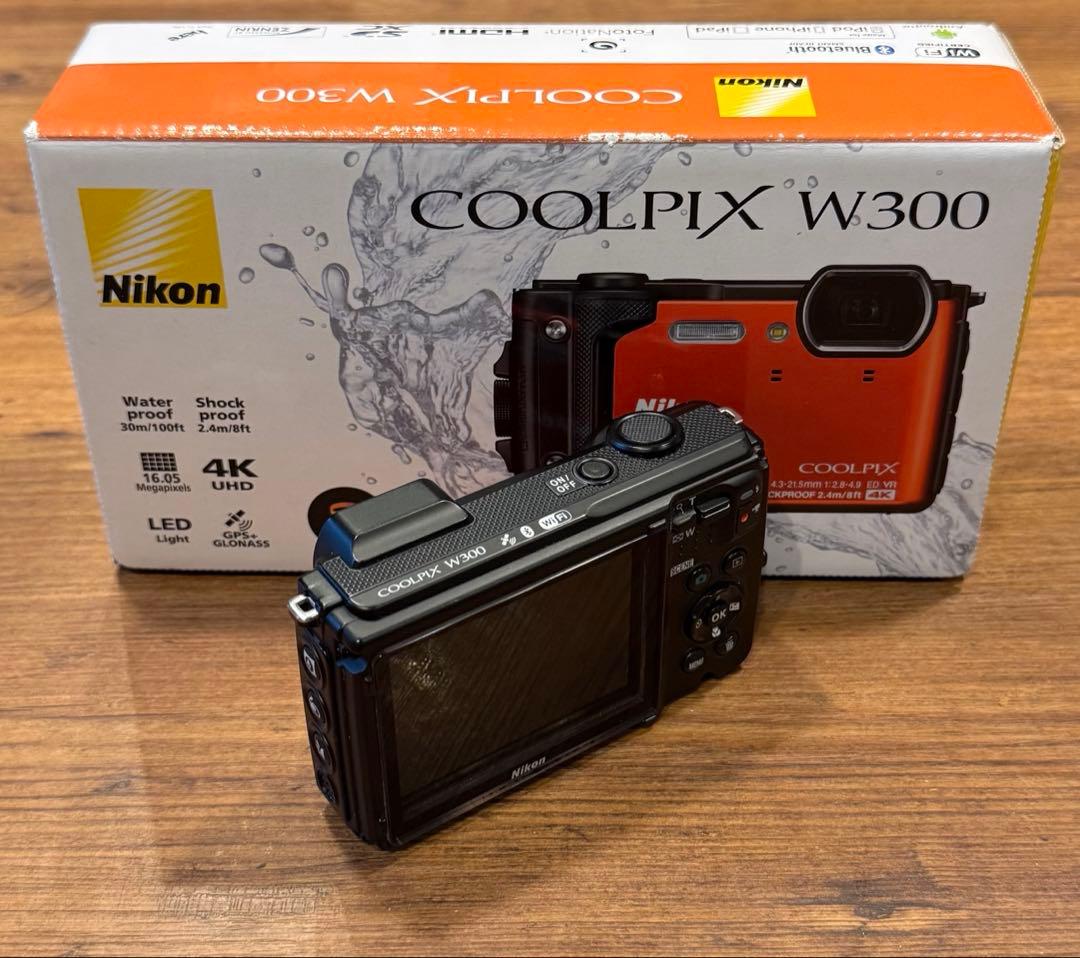 Nikon COOLPIX W300 オレンジ - メルカリ
