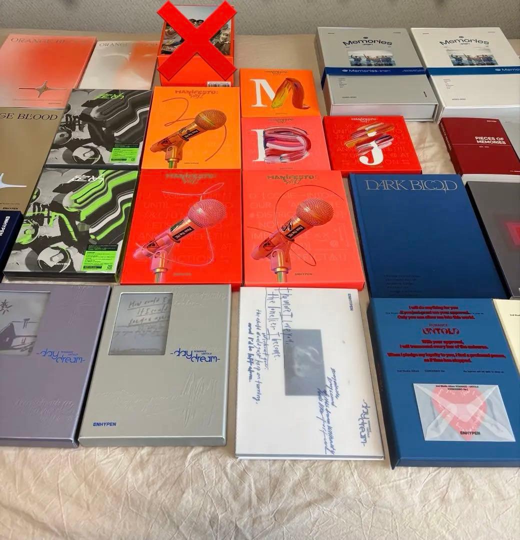 ENHYPEN 歴代アルバム CD セット まとめ売り - メルカリ