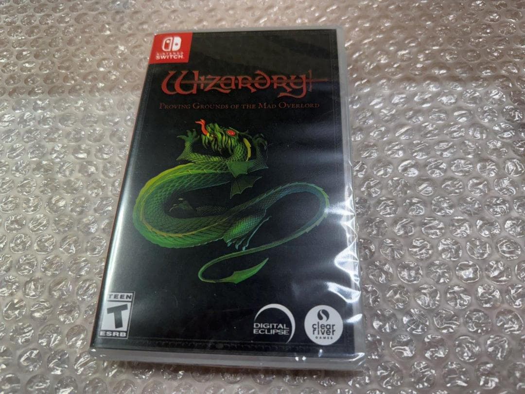 SW Wizardry 北米版 新品未開封 美品 ウィザードリィ 海外版 輸入版 Switch】Wizardry: Proving Grounds of the Mad Overlord
