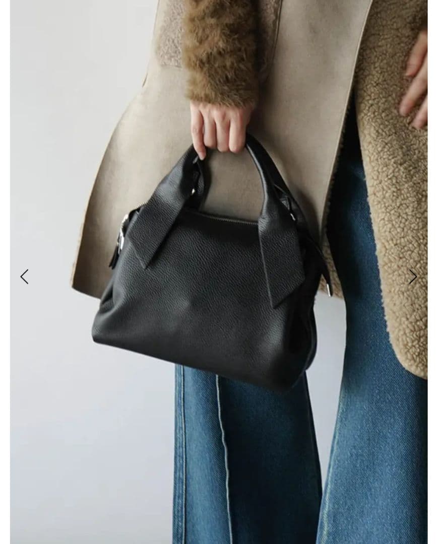 RADIATE リボンディティールレザー2WAYバッグ