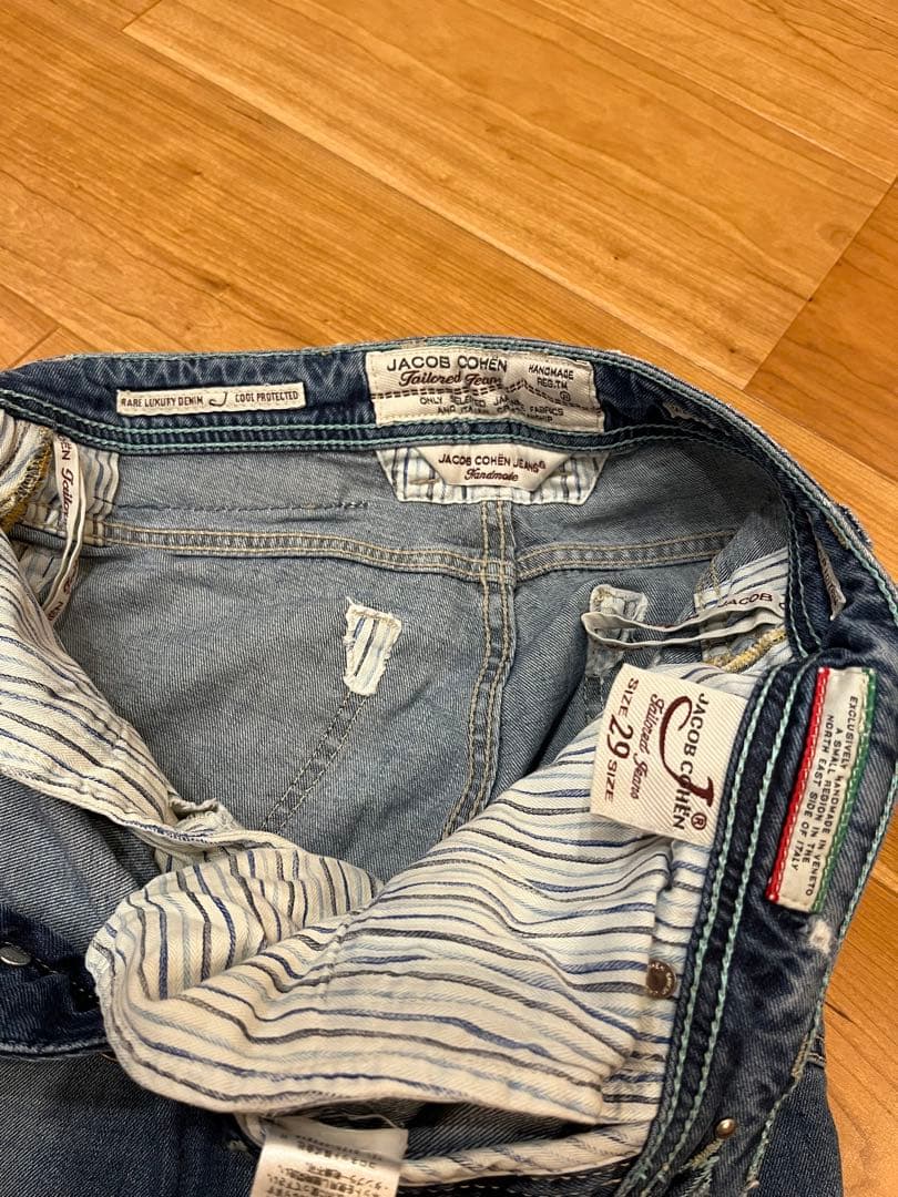 JACOB COHEN 622 ボタンフライ デニム 29インチ - メルカリ