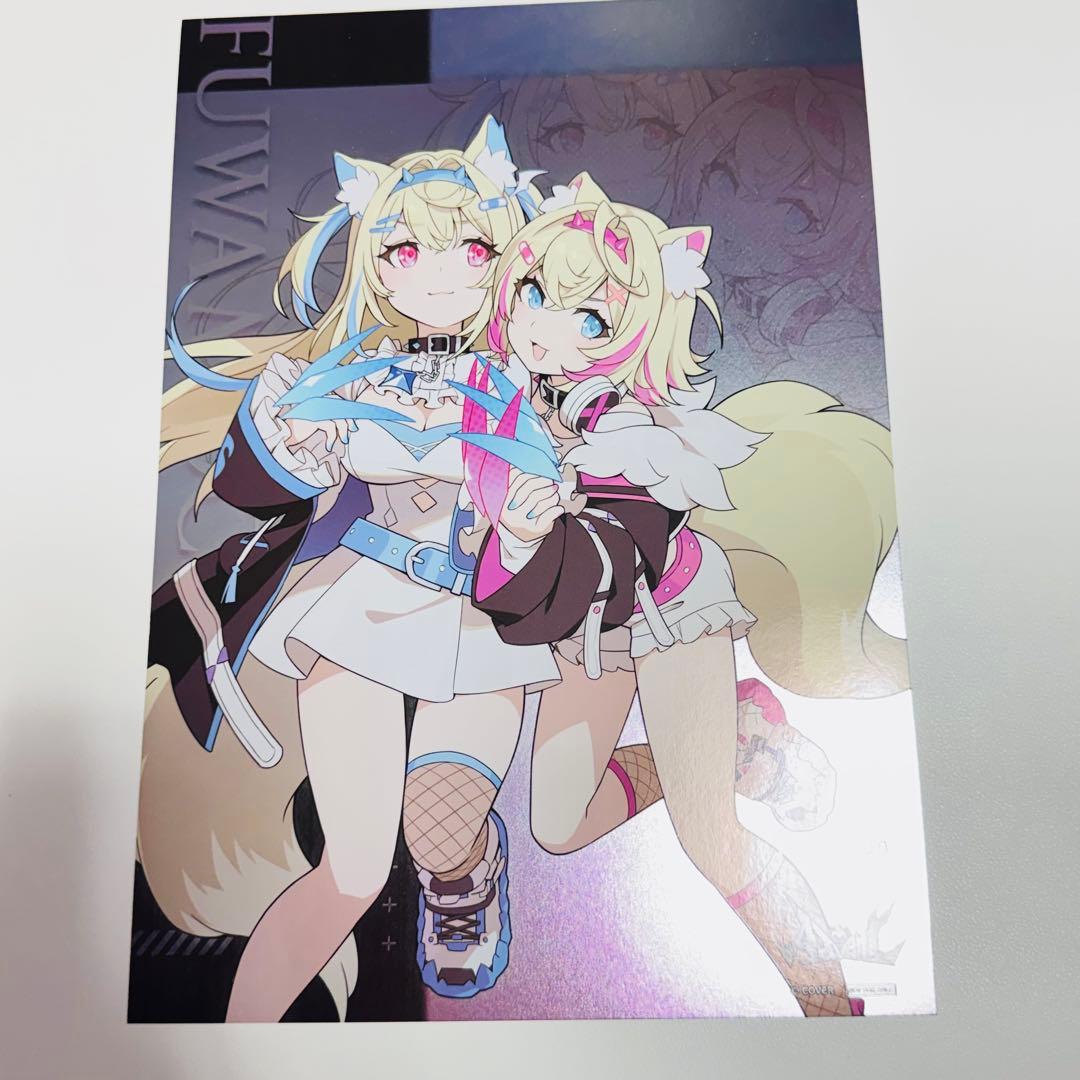 フワモコ ホロライブ 台湾限定 萌番 コラボカフェ A4ポスター - メルカリ