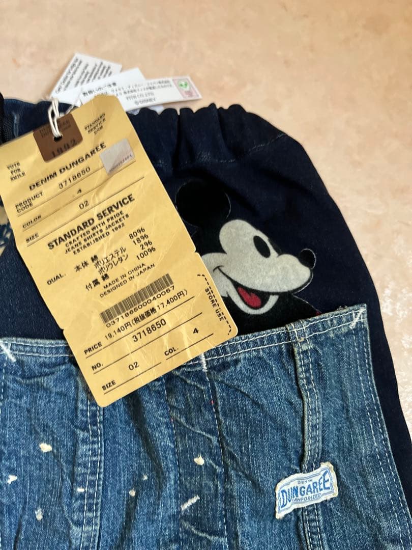 デニム＆ダンガリー 新品タグ付 ミッキー デニムパンツ 02