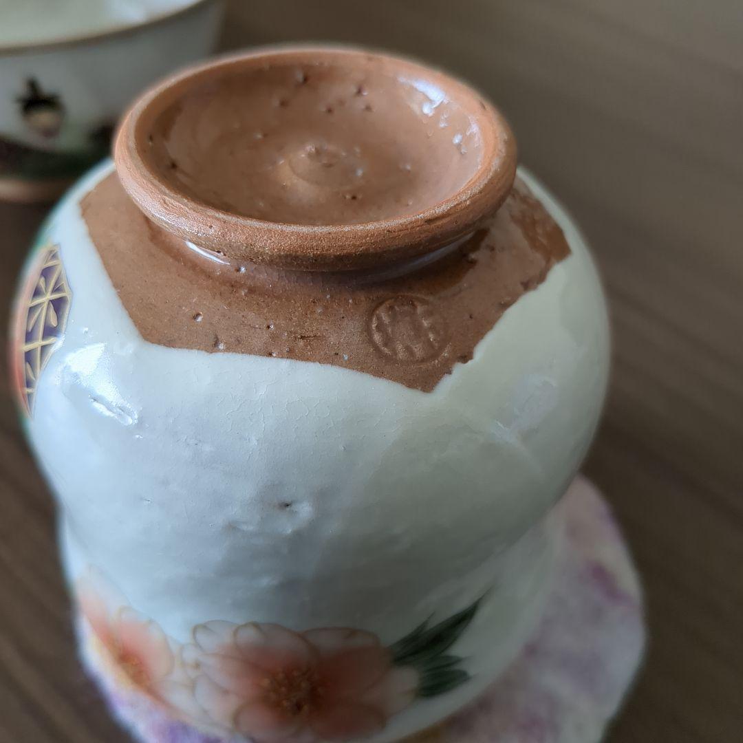 京焼陶あん お雛さま飯碗湯呑みセット