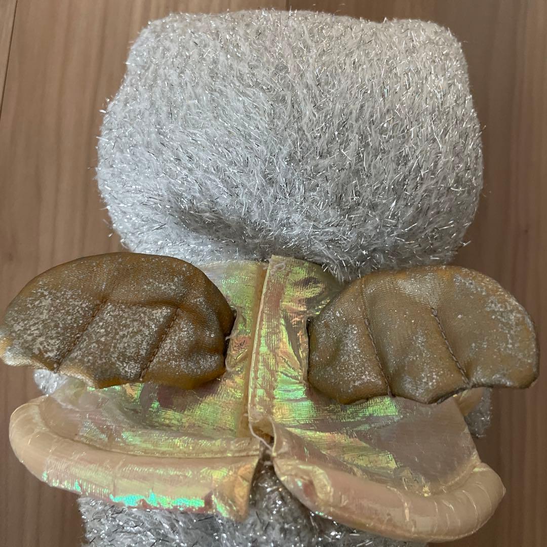 サンリオ ハローキティ シルバー エンジェル ぬいぐるみ 2001年製 レア