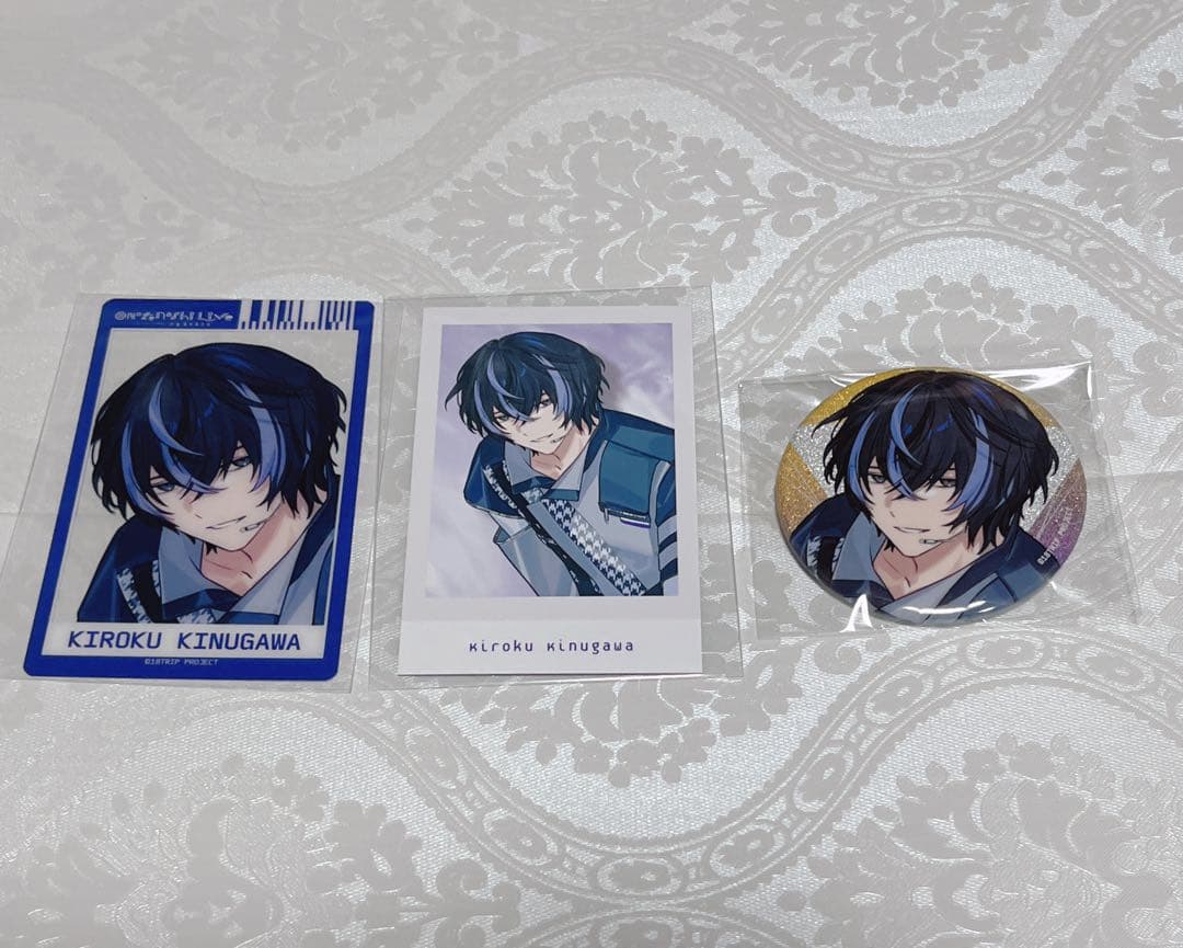 18TRIP エイトリ 衣川季肋 おもライ クリアカード 特典 缶バッジ