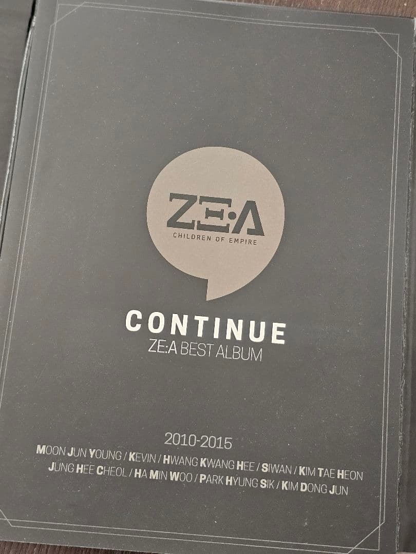 ZE:A BEST ALBUM CONTINUE 2010-2015 - K-POP・アジアオンライン
