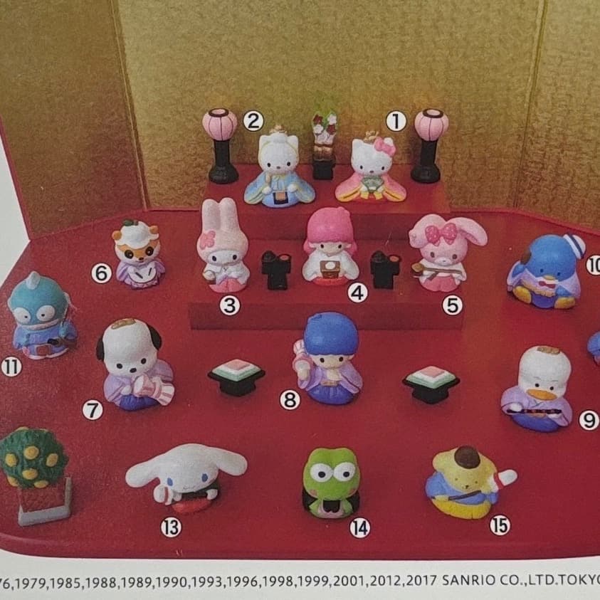 【未使用】吉徳 ハローキティ段飾り（サンリオキャラクターズ）ひな人形セット 楽天市場】【ポイント10倍 & クーポン！】ハローキティ キャラクター