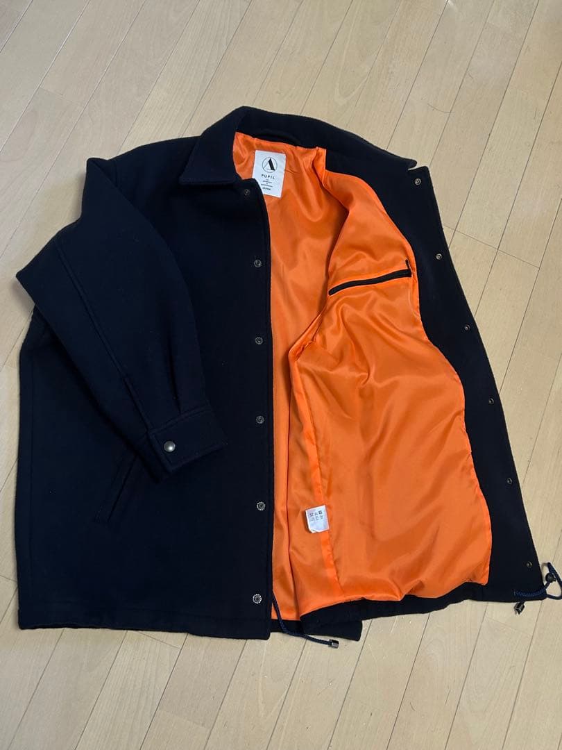 <A PUPIL> COACH JACKET WOOL MIX/ ジャケット A PUPIL> COACH JACKET WOOL MIX/ ジャケット