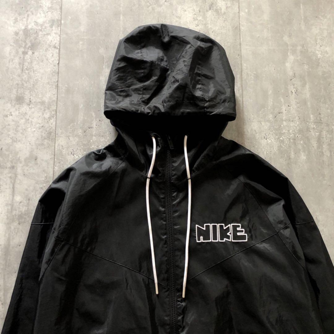 ゴツナイキ】NIKEナイキ ワンポイント ビッグロゴ 刺繍 ナイロン