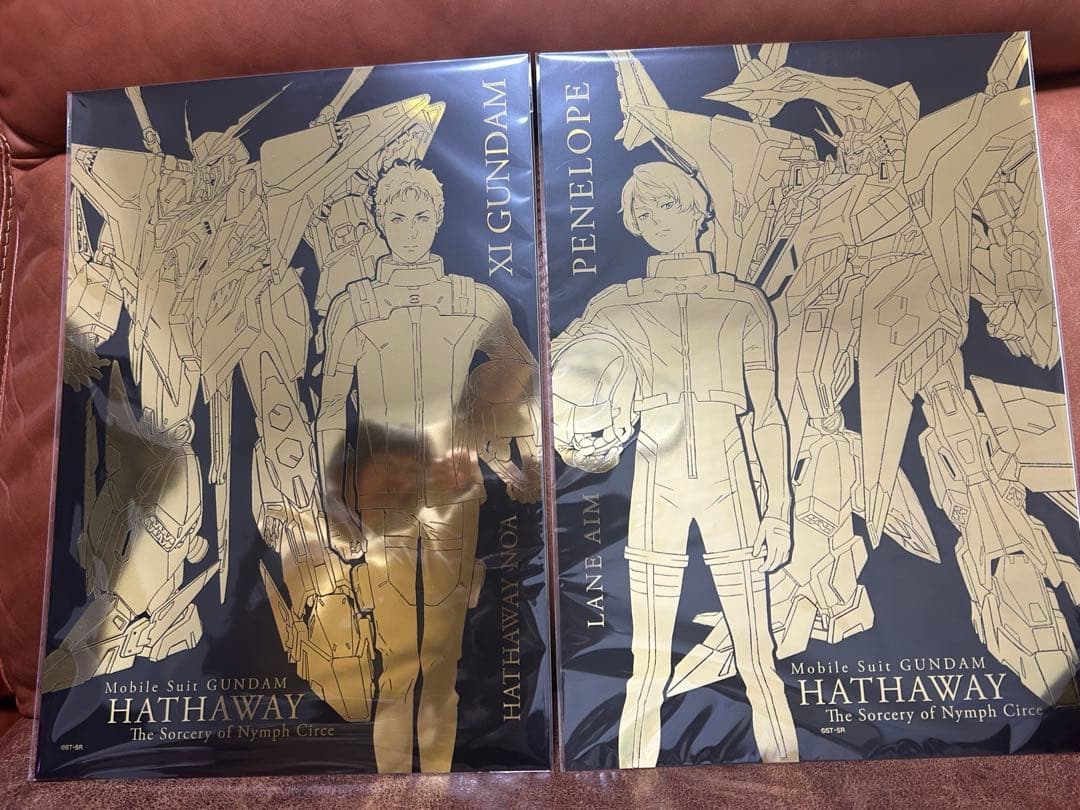 未開封】機動戦士ガンダム 閃光のハサウェイ A3箔押しポスター2枚